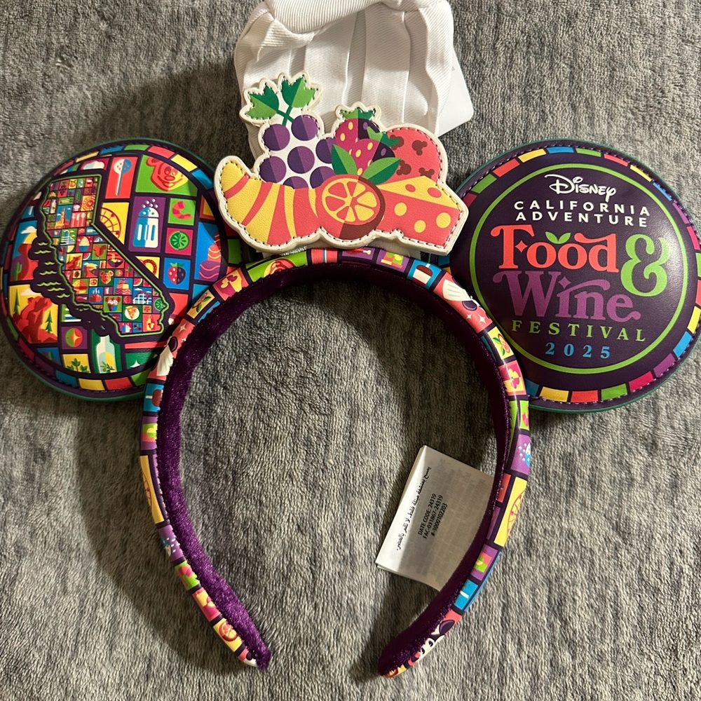 Disney Colorful Food & Wine Festival Ears